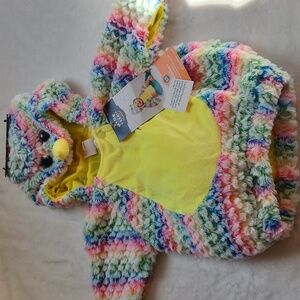 Halloween Soft Baby 6/12 Months Ostrich Pullover Costume.